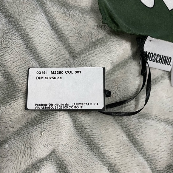 Moschino Silk Scarf - Picture 3 of 4